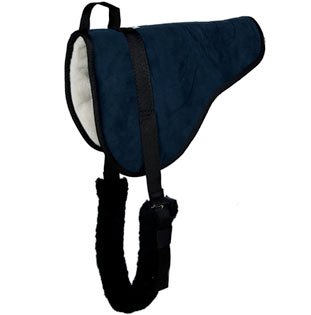 Microsuede Bareback Pad Pony Size Brown W344
