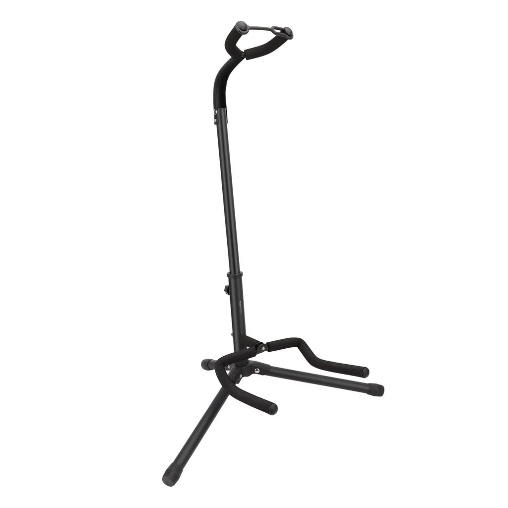 Black Height Adjustable Foldable Guitar Stand C16249