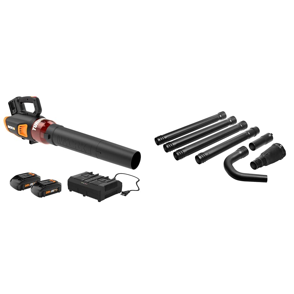 40V Cordless Leaf Blower with Brushless Motor & Gutter Cleaning Kit M188