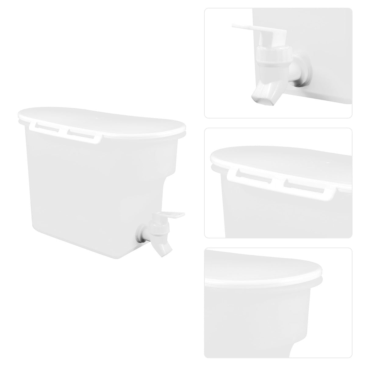 Large-capacity Heat-resistant Pp Cold Water Jug with Faucet Y82962