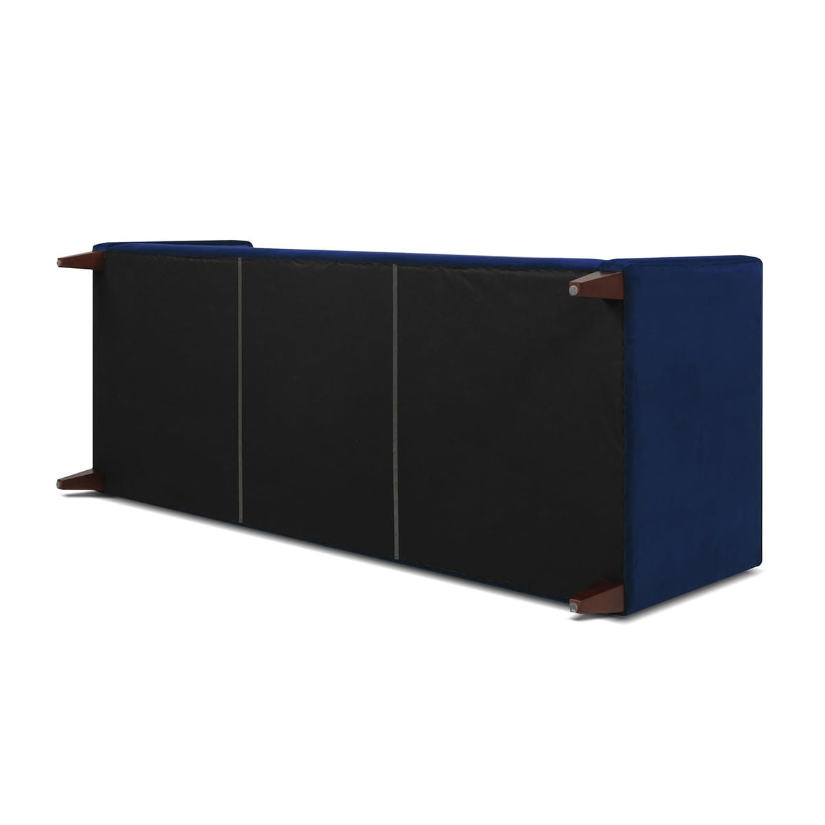 84" Navy Blue Velvet Tufted Sofa B997571