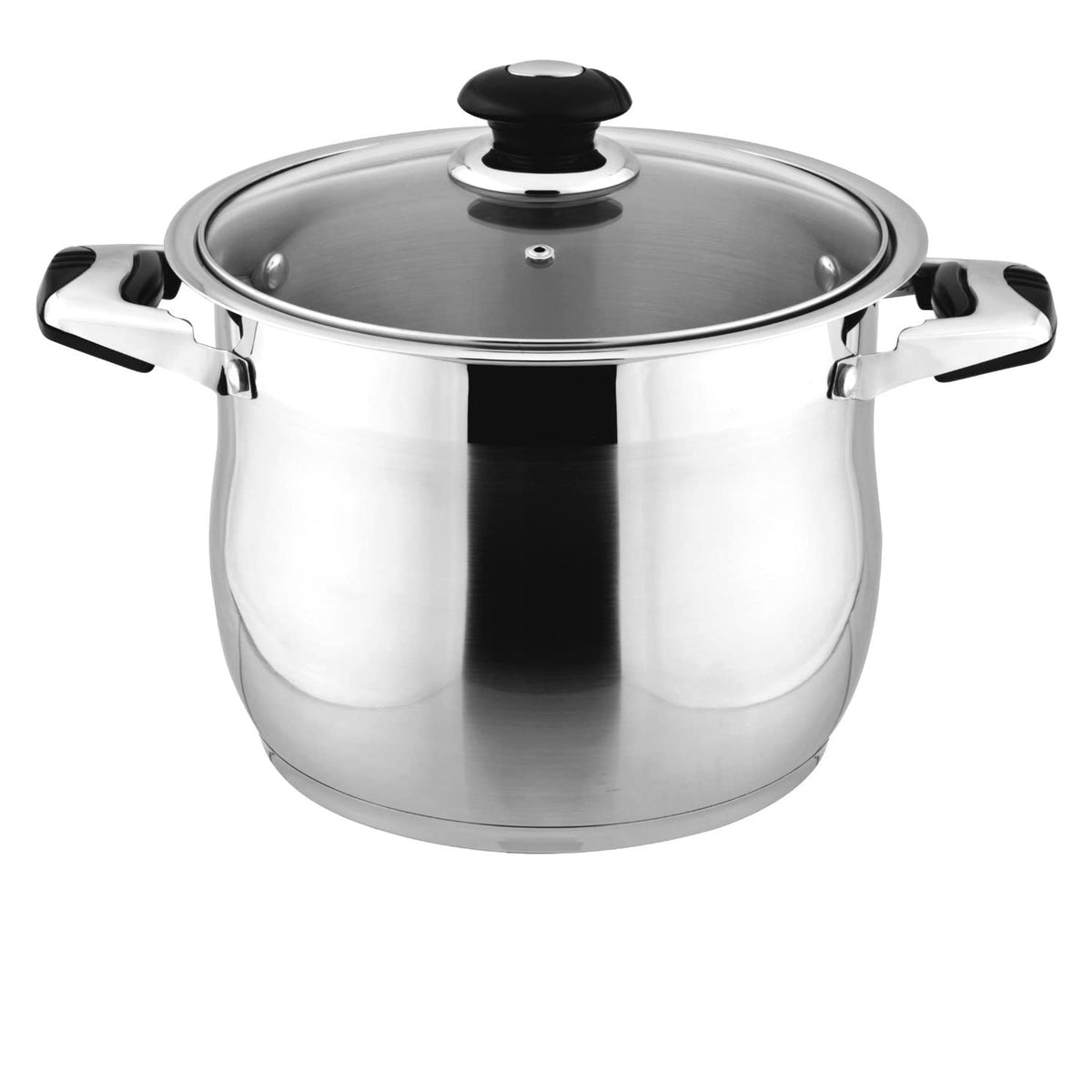 18/10 Stainless Steel 40 Quart Stockpot with Glass Lid G7924