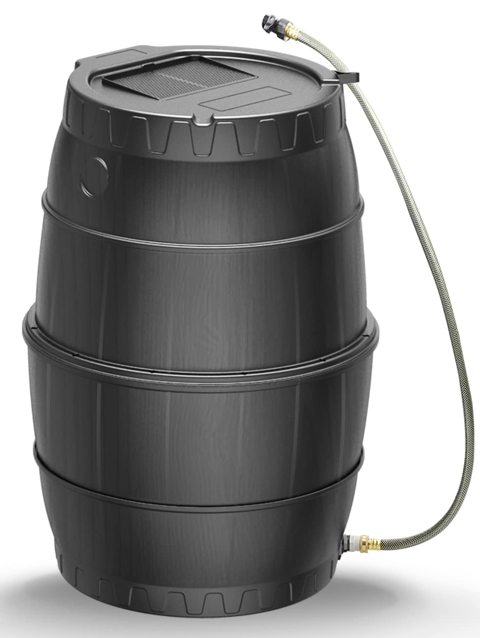 50 Gallon BPA Free Rainwater Collection Barrel with Water Diverter Q146395