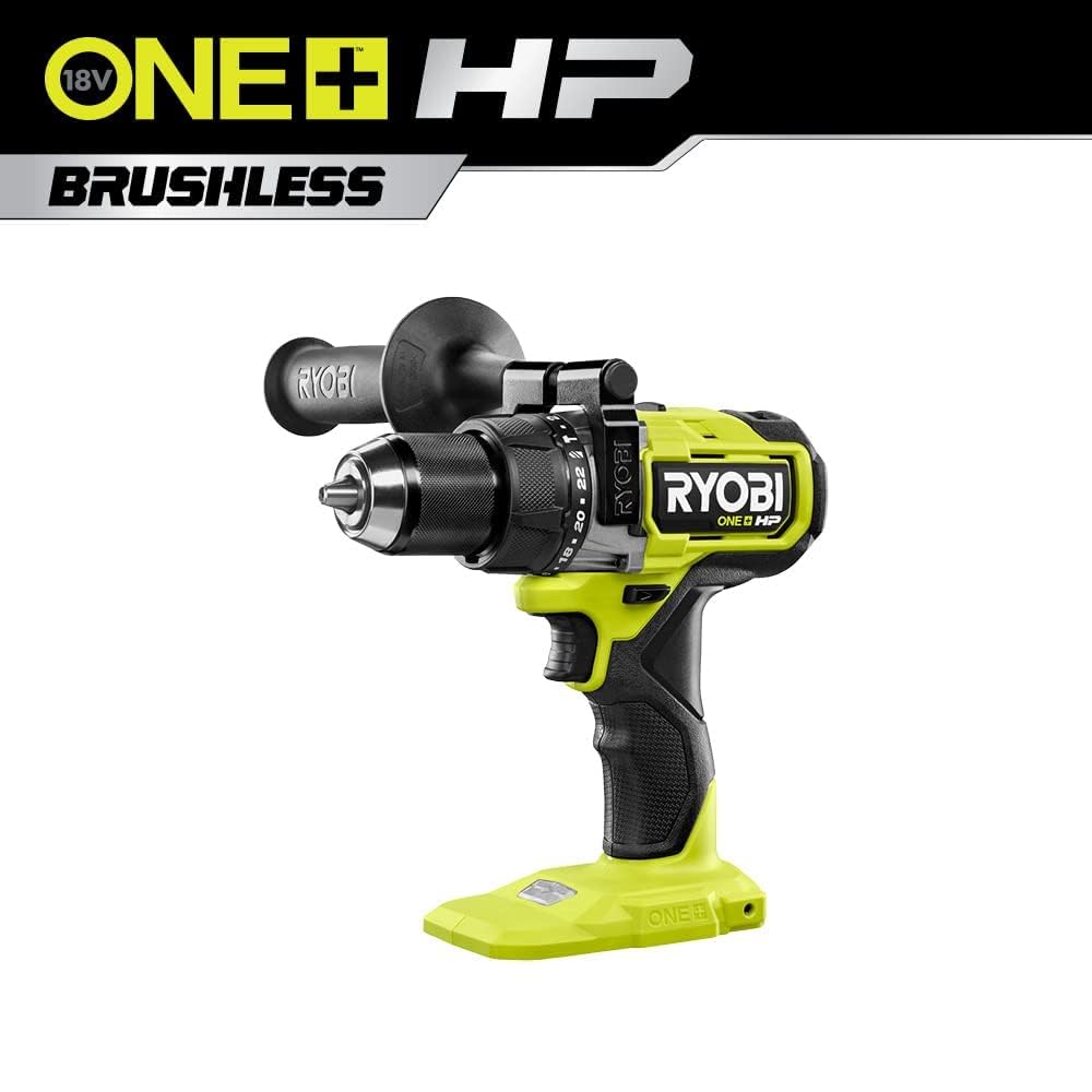 18V Brushless Cordless 1/2 in. Hammer Drill Kit with 2.0 Ah Batteries J57163