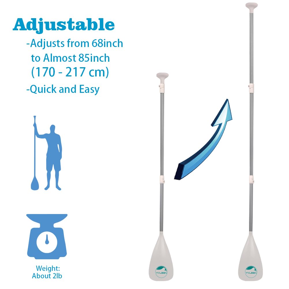 Adjustable Aluminum 4-Piece Floating Paddle R57359