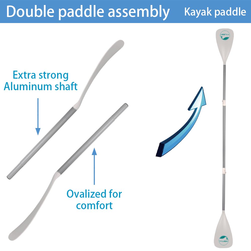 Adjustable Aluminum 4-Piece Floating Paddle R57359