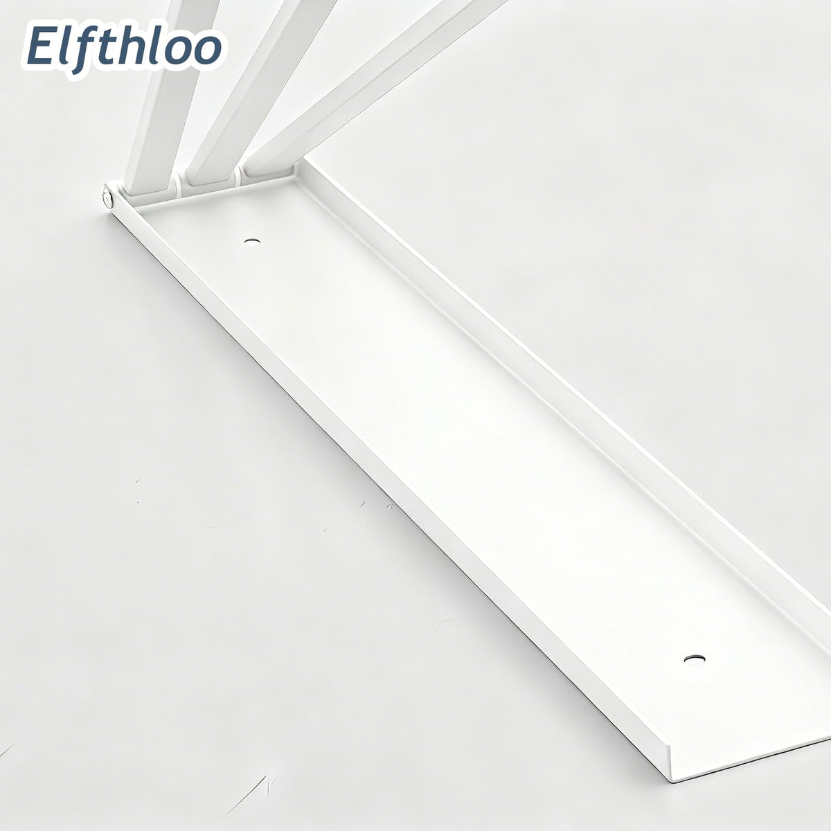 Swivel Kitchen Towel Rack 3-Arm White X481