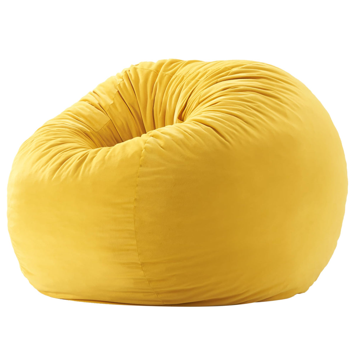 Yellow Memory Foam Bean Bag Chairs A8247