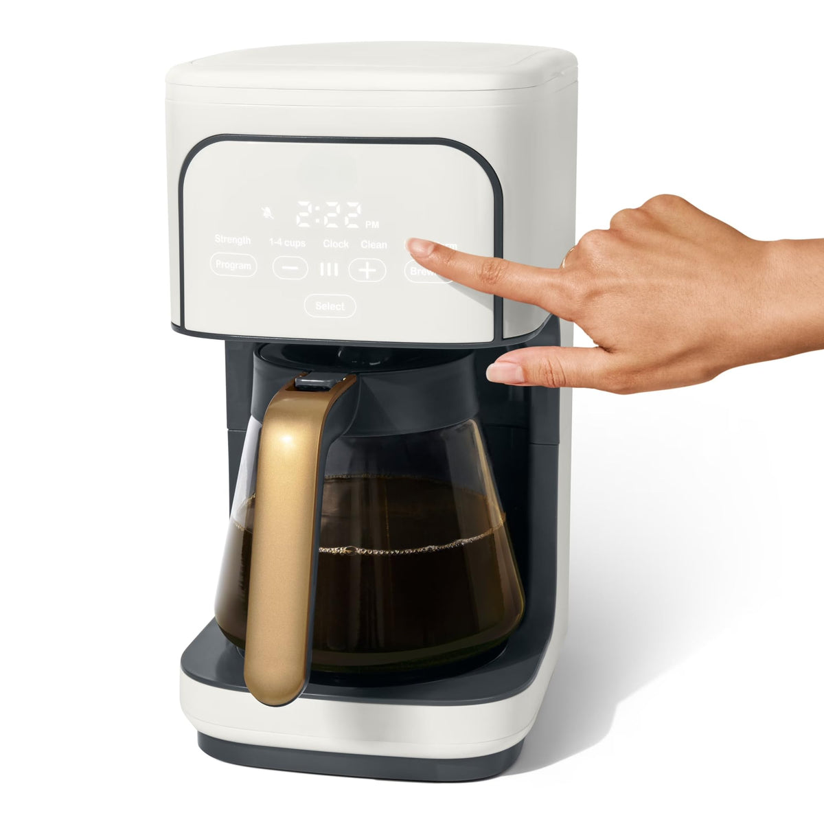 12-Cup Programmable Drip Coffee Maker T6848