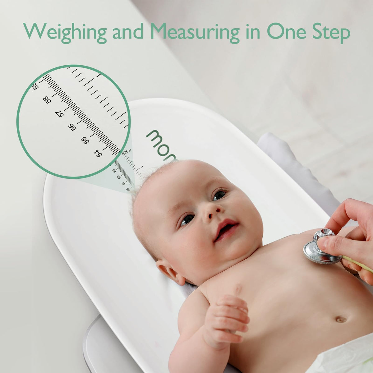 Baby Scale, Digital LED Screen, Removable Tray U9260