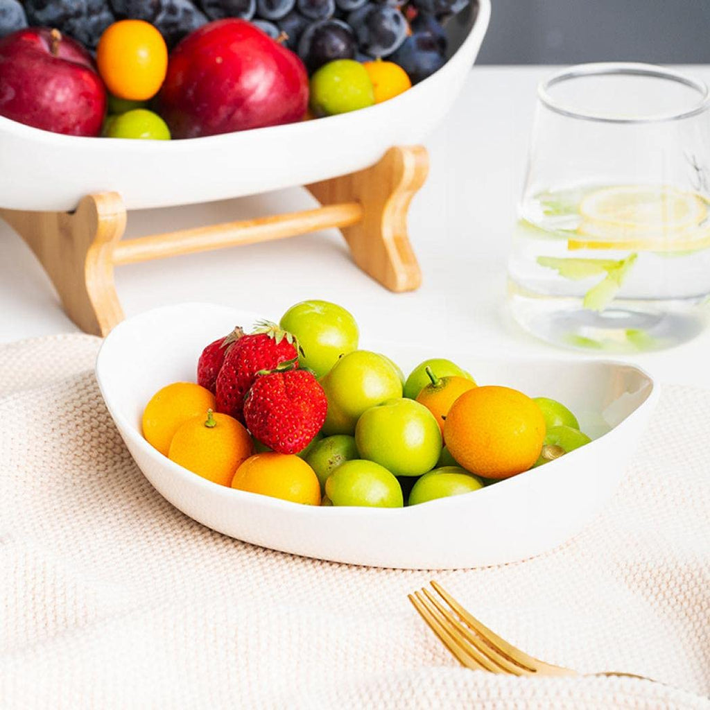 3 Tier Ceramic Fruit Basket Stand N3092
