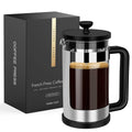French Press Coffee Maker 12 Oz Borosilicate Glass U7539