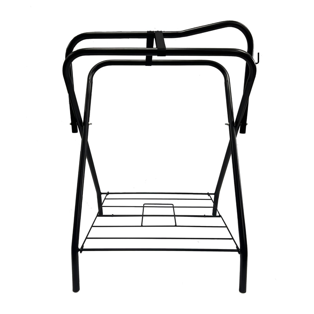 Portable Folding Saddle Rack Powder-Coated Steel M20907