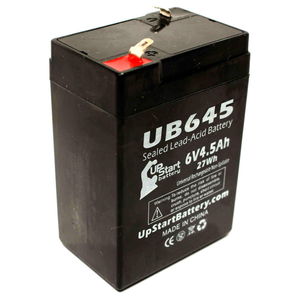 6V 4.5Ah Sealed Lead Acid AGM SLA Battery G73812