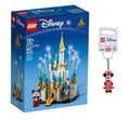 Mini Disney Castle Building Kit + Minnie Mouse Keychain Gift Set C57770