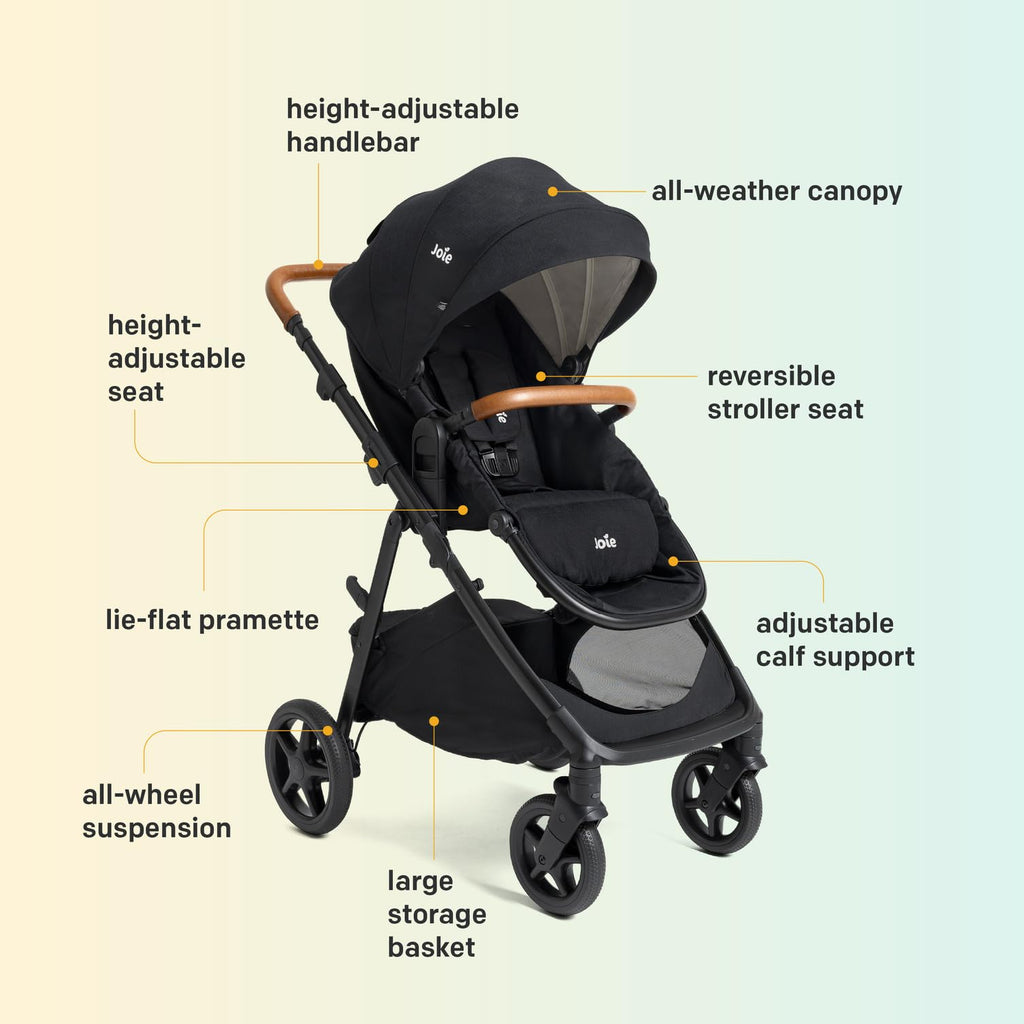 4-in-1 Stroller & Car Seat Travel System S566