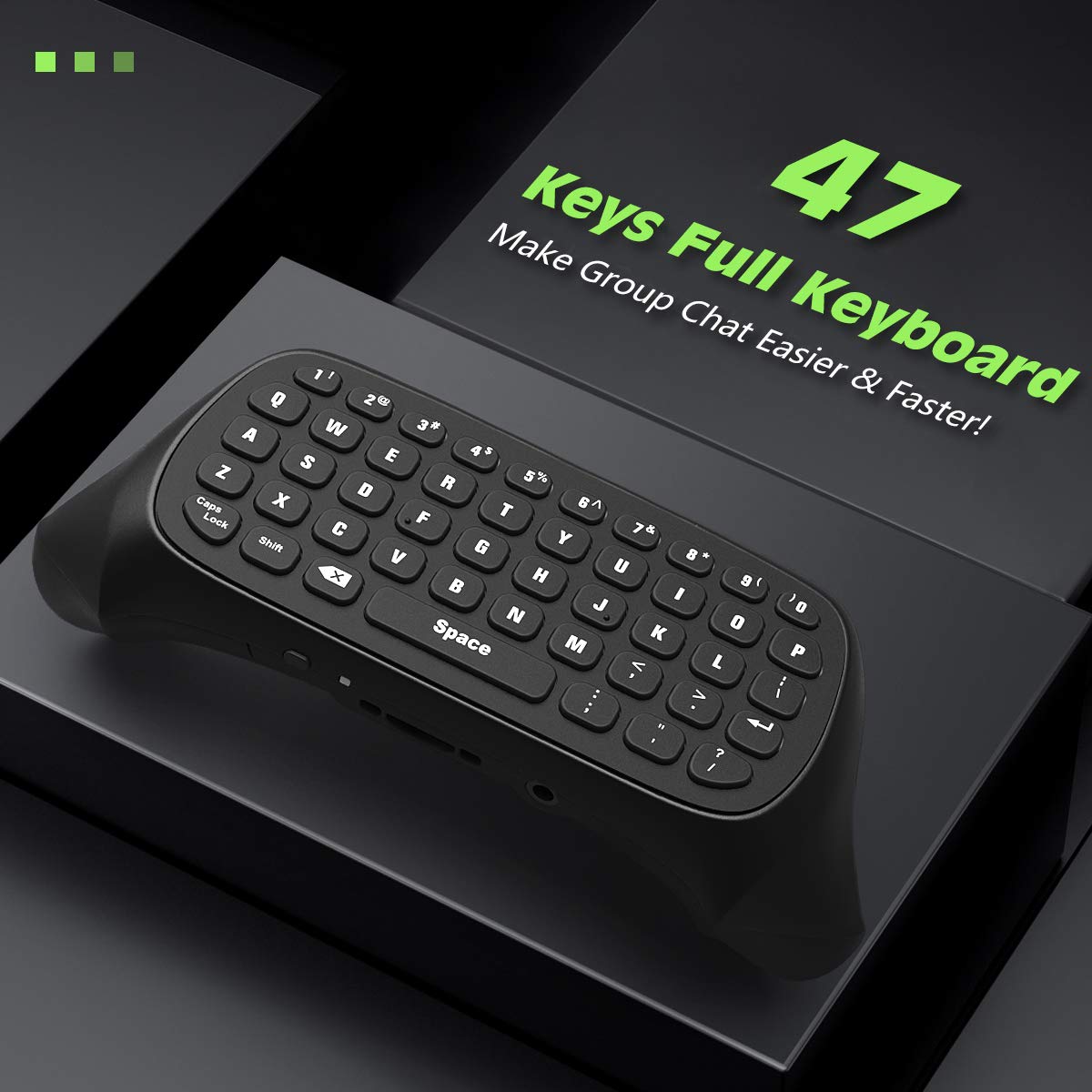 Green Backlight Keyboard for Xbox Gaming Controller W700105