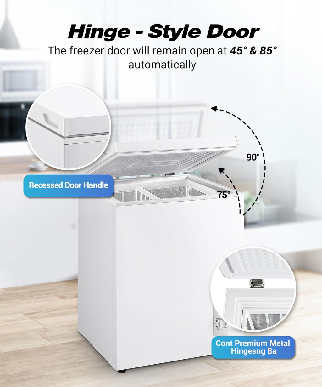 5.0 cu.ft Chest Freezer with Temperature Control F901
