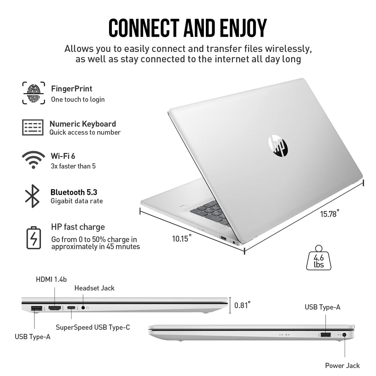 17.3 Inch Touchscreen Intel Core i7 Laptop N5371