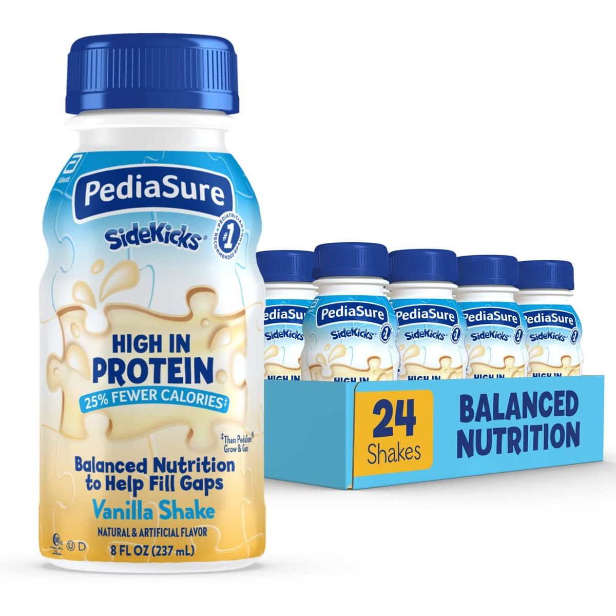 Vanilla Nutrition Shake 8 fl oz Pack of 24 S8452