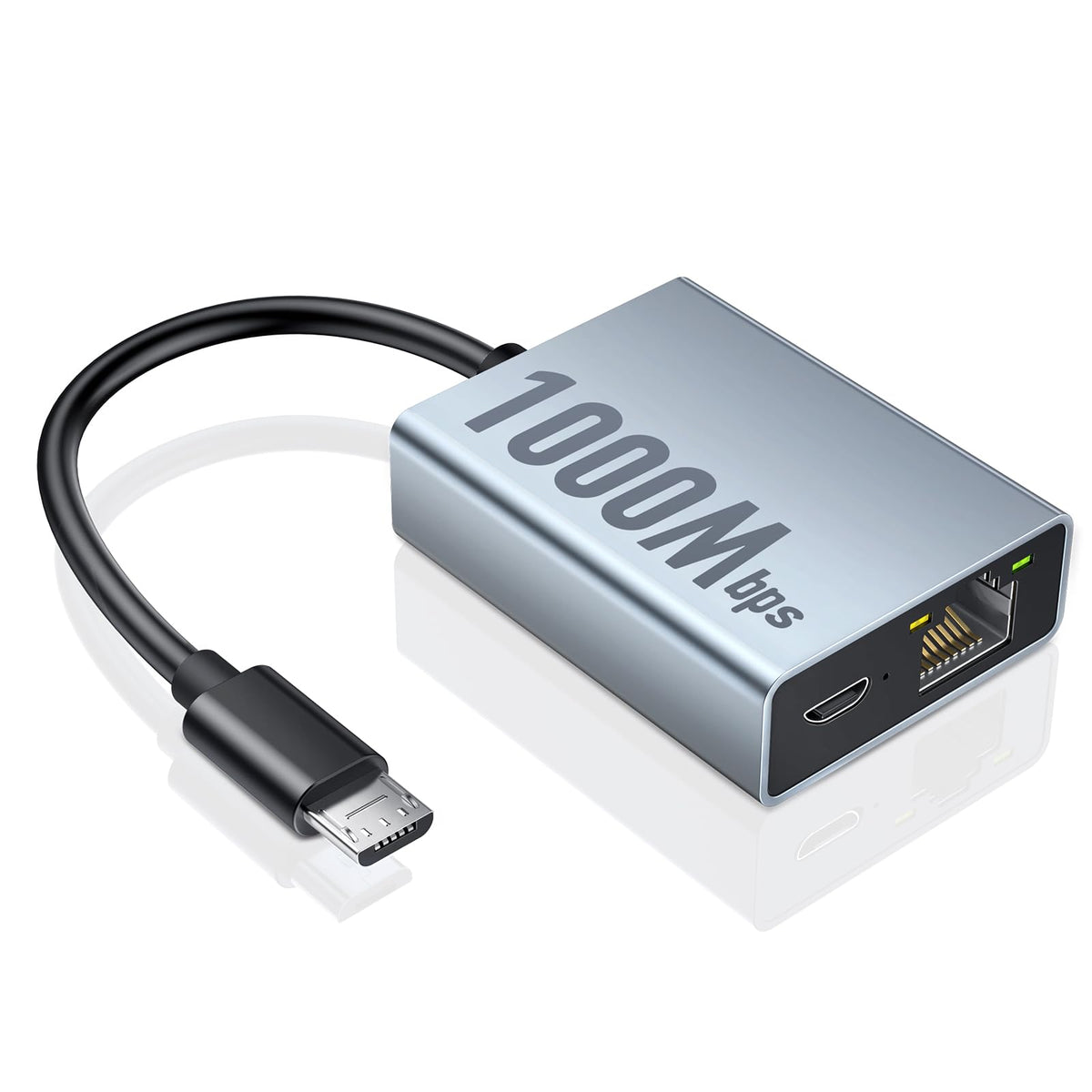 1000 Mbps Micro USB to RJ45 Ethernet Adapter D692