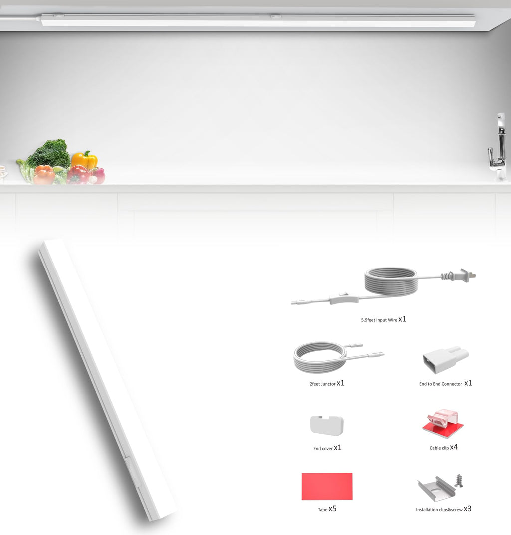 24 Inch Linkable LED Under Cabinet Lighting X520