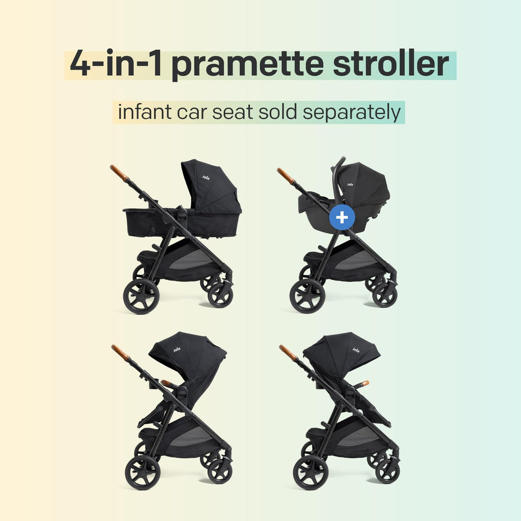 4-in-1 Stroller & Car Seat Travel System S566