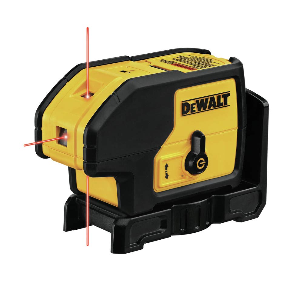 Self-Leveling 3-Beam Red Line Laser with Carrying Case O816555