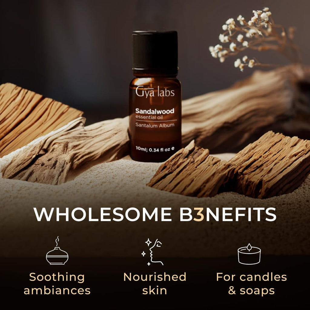 Jasmine & Sandalwood Essential Oils Set J65113