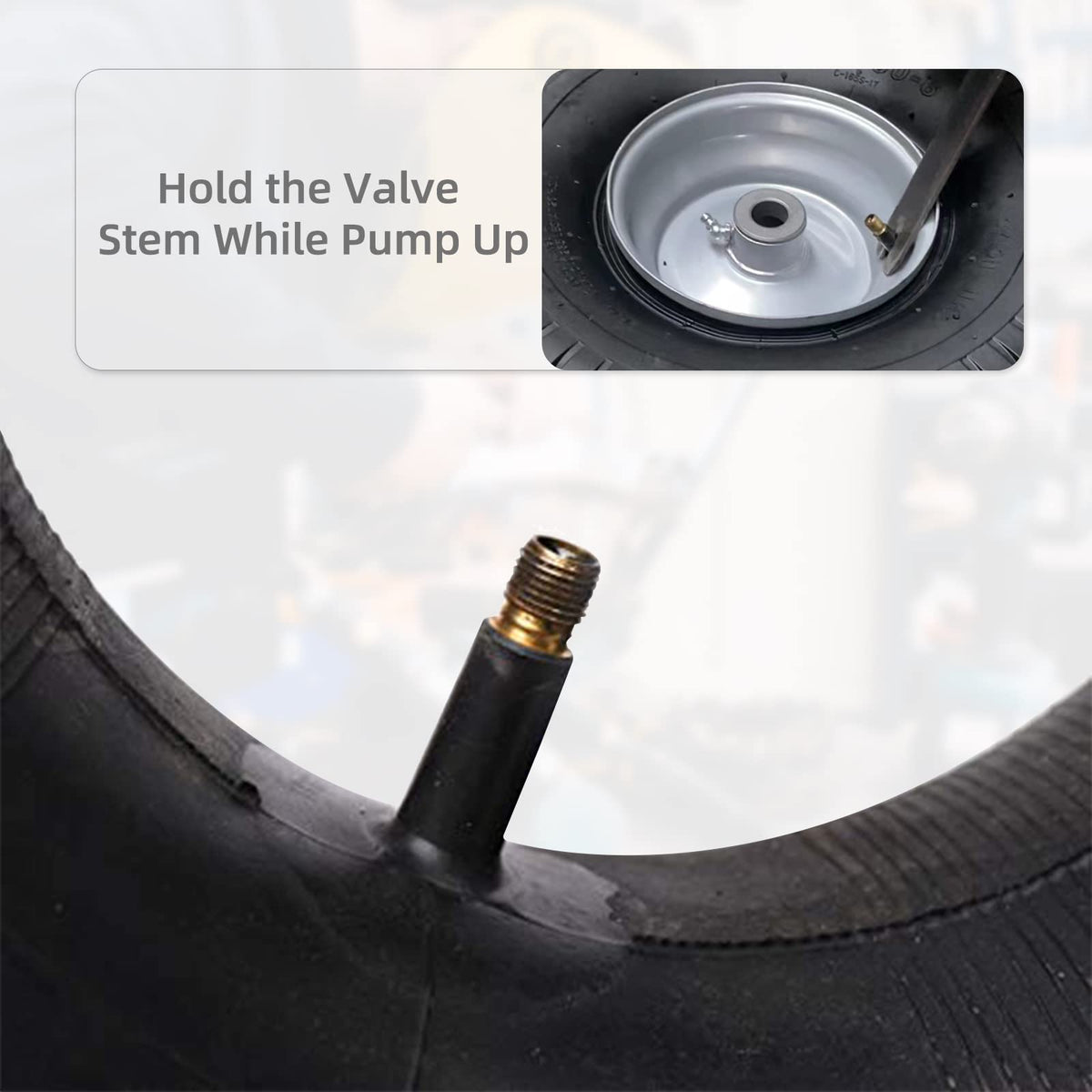 15x6.00-6" Inner Tubes with TR-13 Straight Valve Stem X690