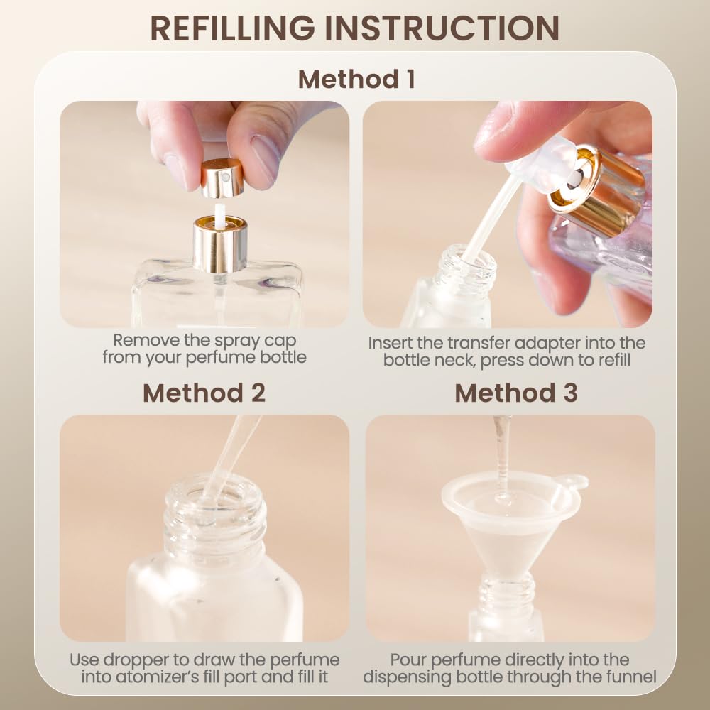 Refillable Spray Perfume Bottle 30pcs 15ml B95174