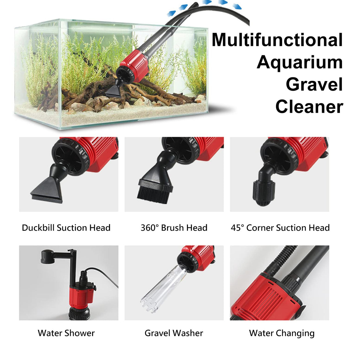 Aquarium Gravel Cleaner Siphon Kit K750