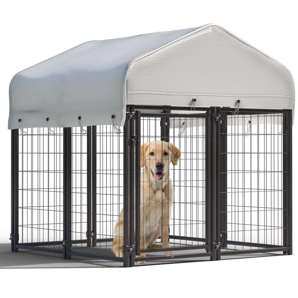 Large Heavy Duty Outdoor Dog Kennel with Roof X3131
