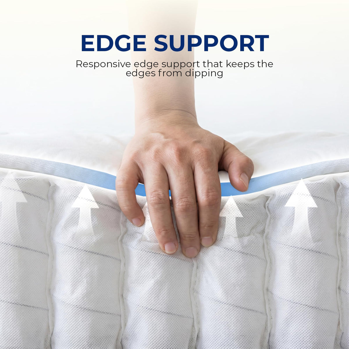 Full Size 10 Inch Hybrid Pocket Spring Mattress U789569