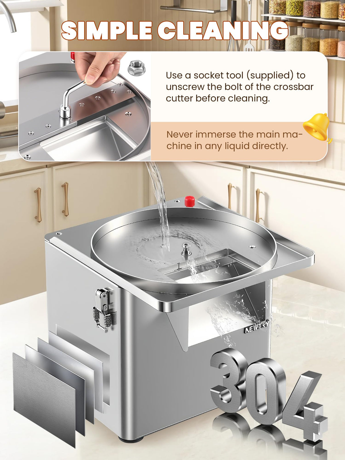 4 in 1 Electric Vegetable Processor Q376