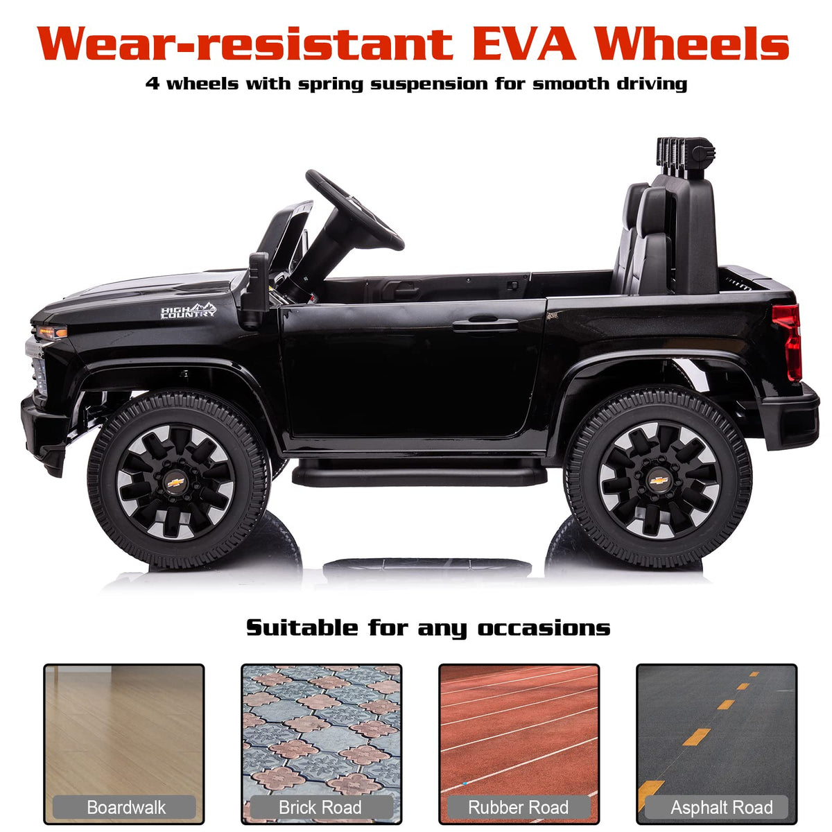 24V 2 Seater Ride on Car P240