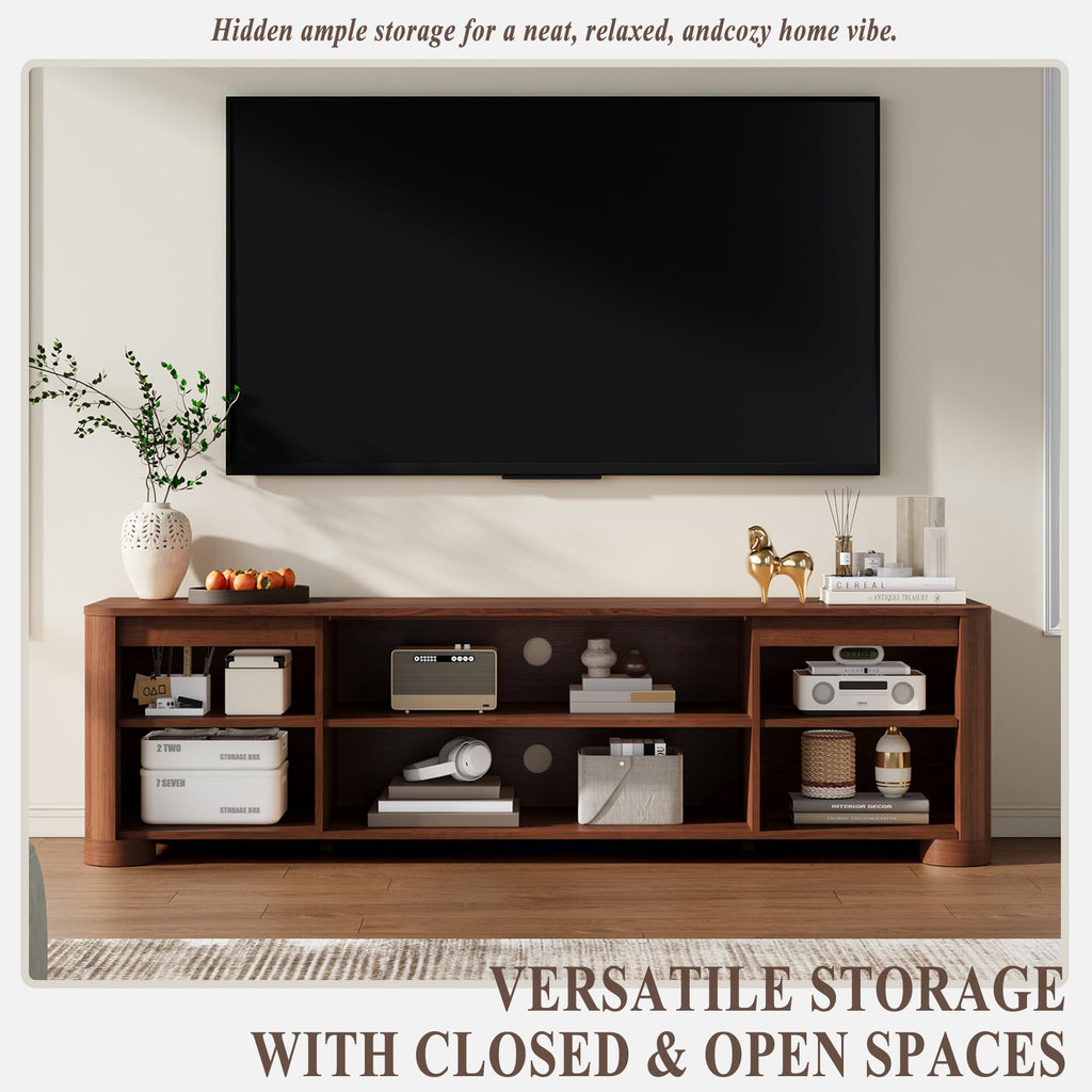 70" Walnut TV Stand E447768