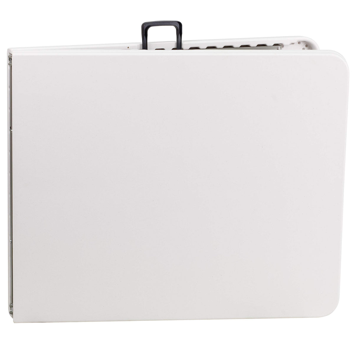 White 6-Foot Bi-Fold Plastic Folding Table Y58583