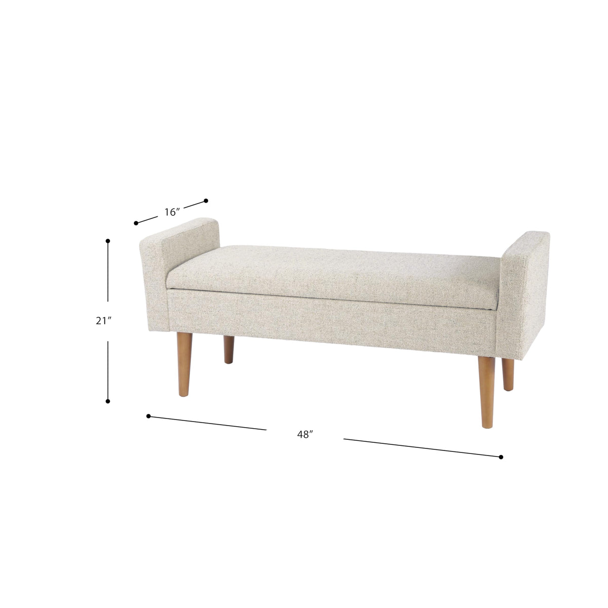 48" Storage Bench U359