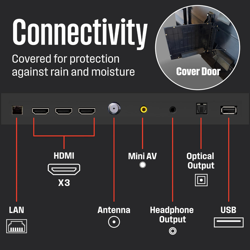 55 Inch 4K UHD Smart Outdoor TV E4232