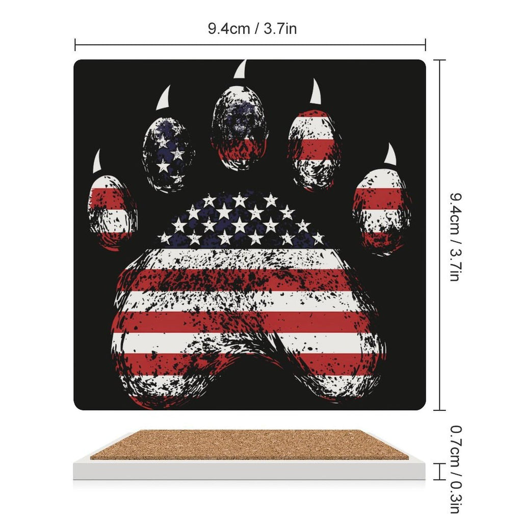 Ceramic Coasters Set Q629625