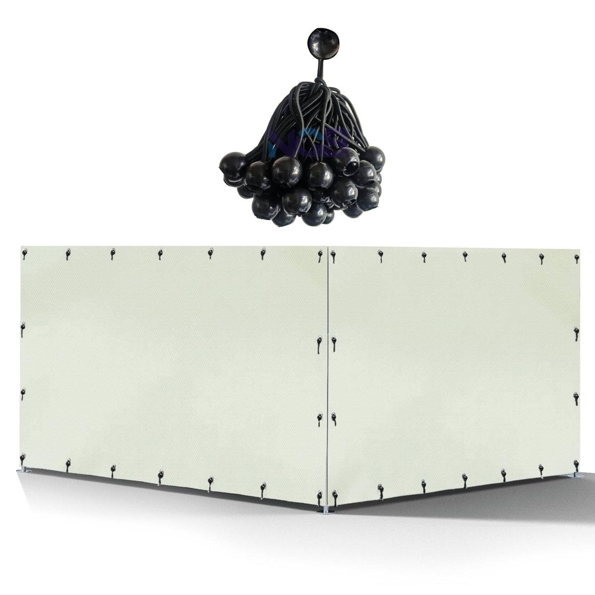 10'W x 10'L 600D Waterproof Oxford Fabric Kennel Cover P62730