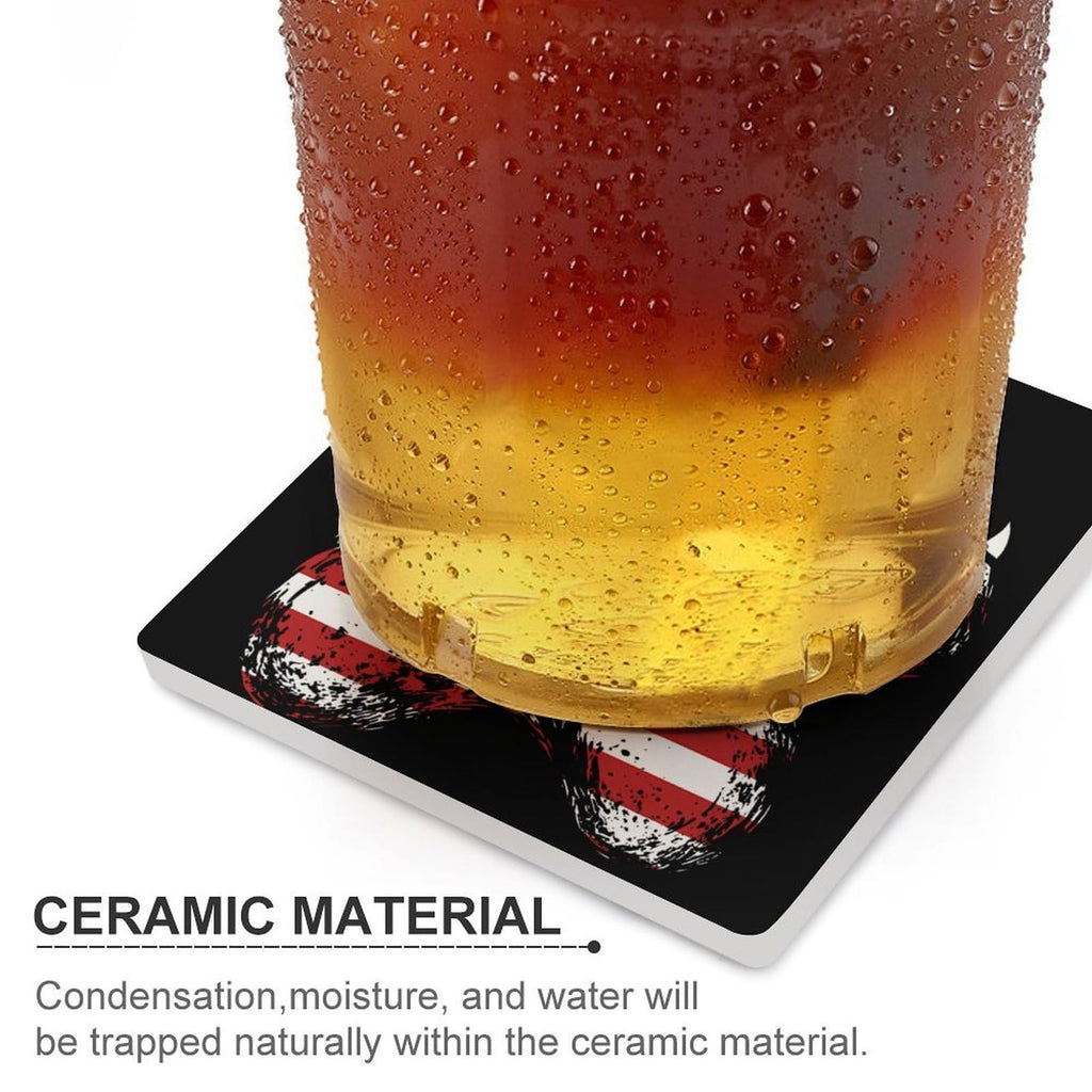 Ceramic Coasters Set Q629625