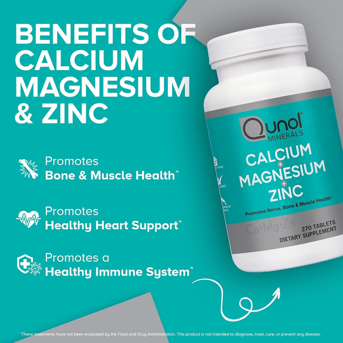 Calcium Magnesium Zinc Tablet 270ct T3671