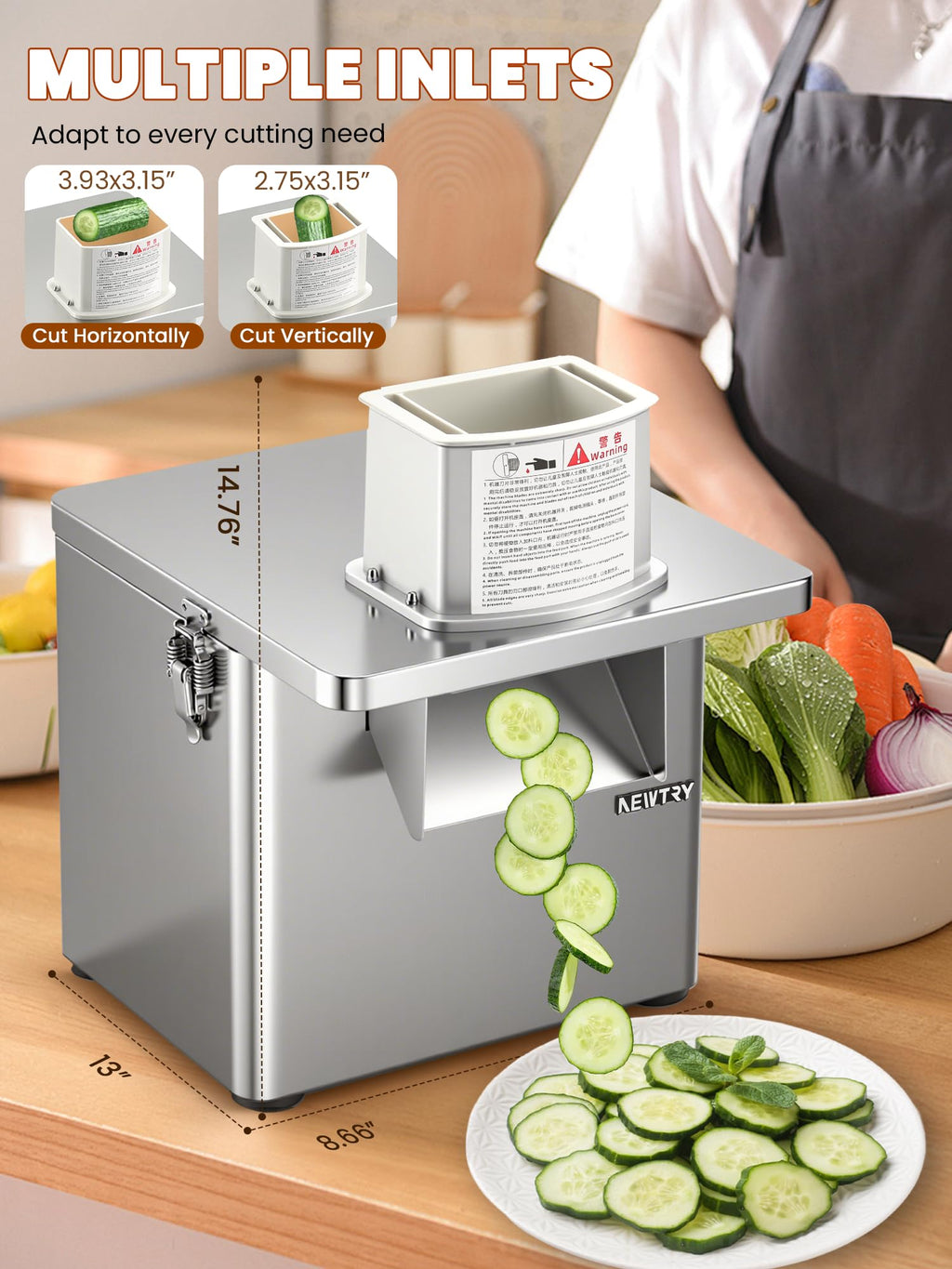 4 in 1 Electric Vegetable Processor Q376
