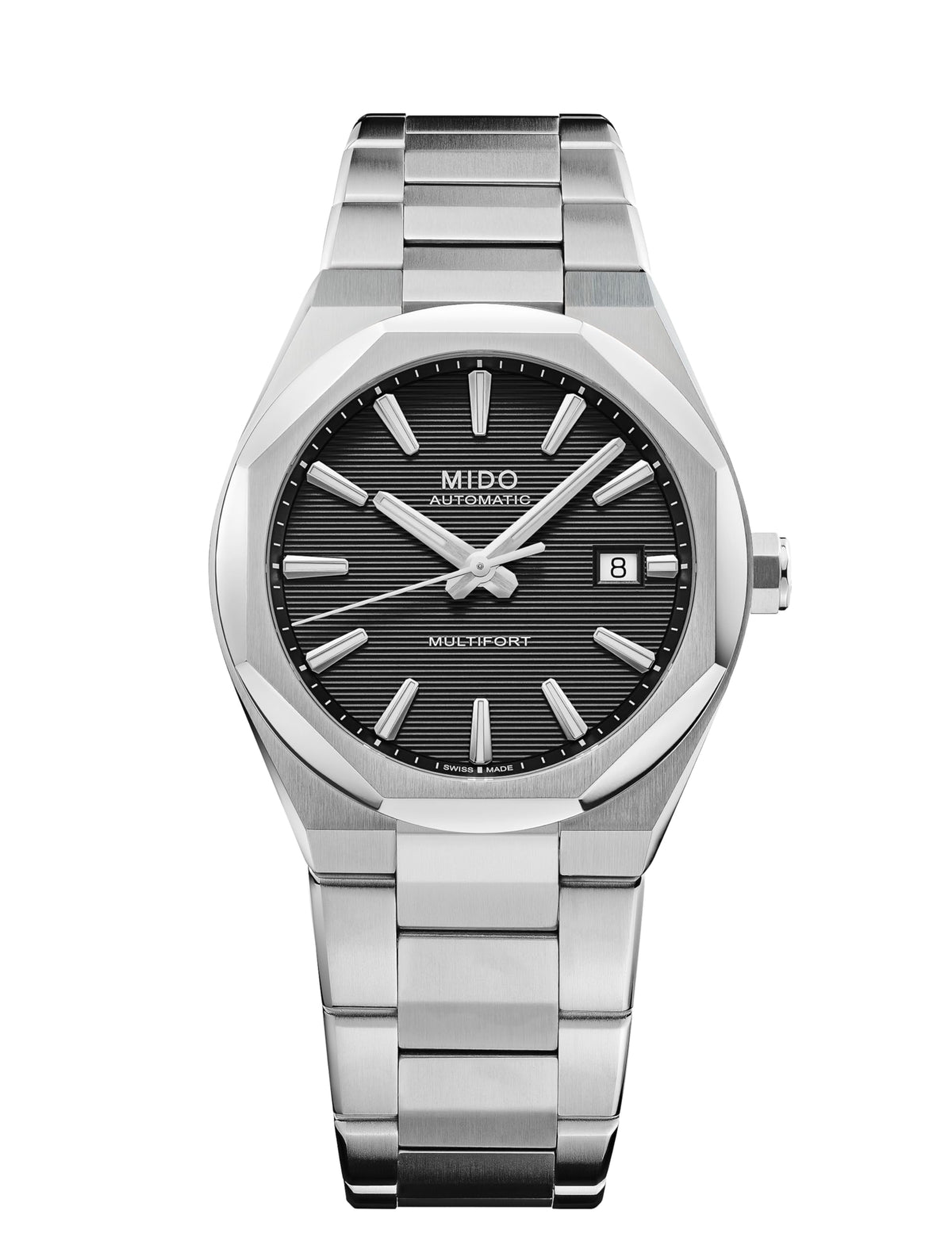 Swiss Automatic Watch for Men 40mm Stainless Steel Case Y65255