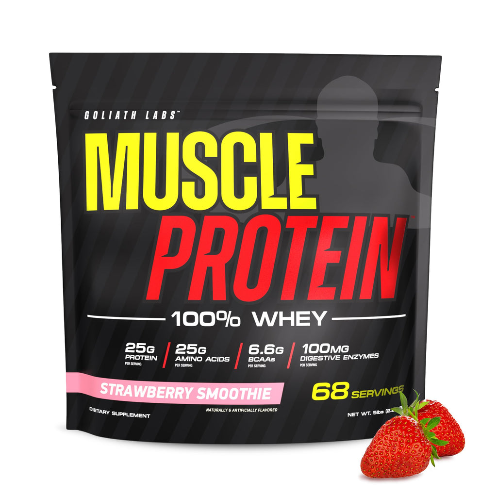 Whey Protein Powder Strawberry 5 lbs L206