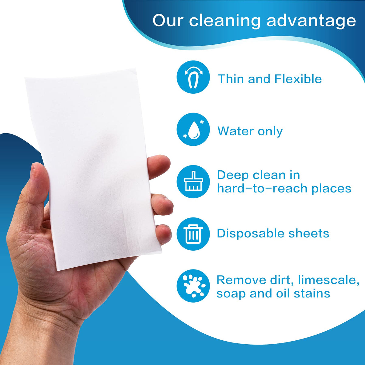 100pack Magic Sponge Eraser Sheets S170