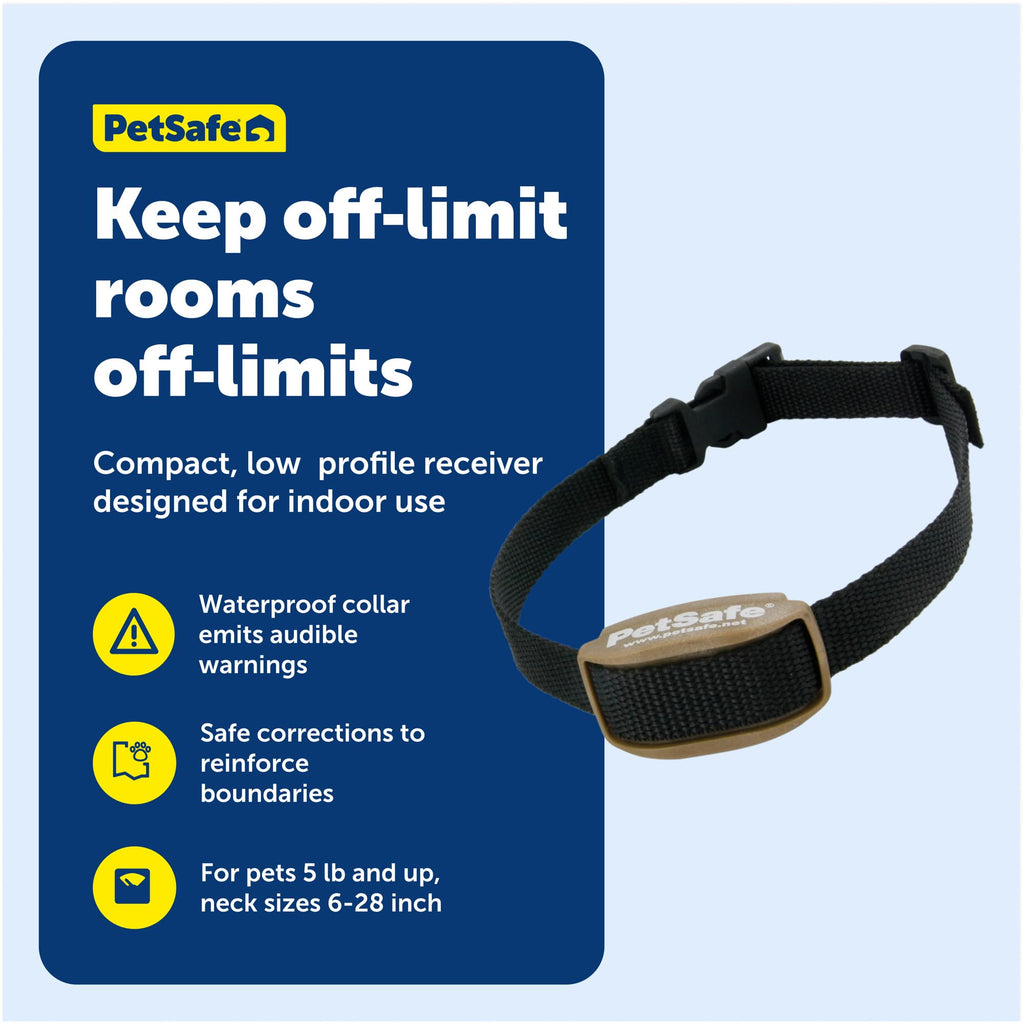 Indoor/Outdoor Receiver Collar for Cats and Dogs W174557