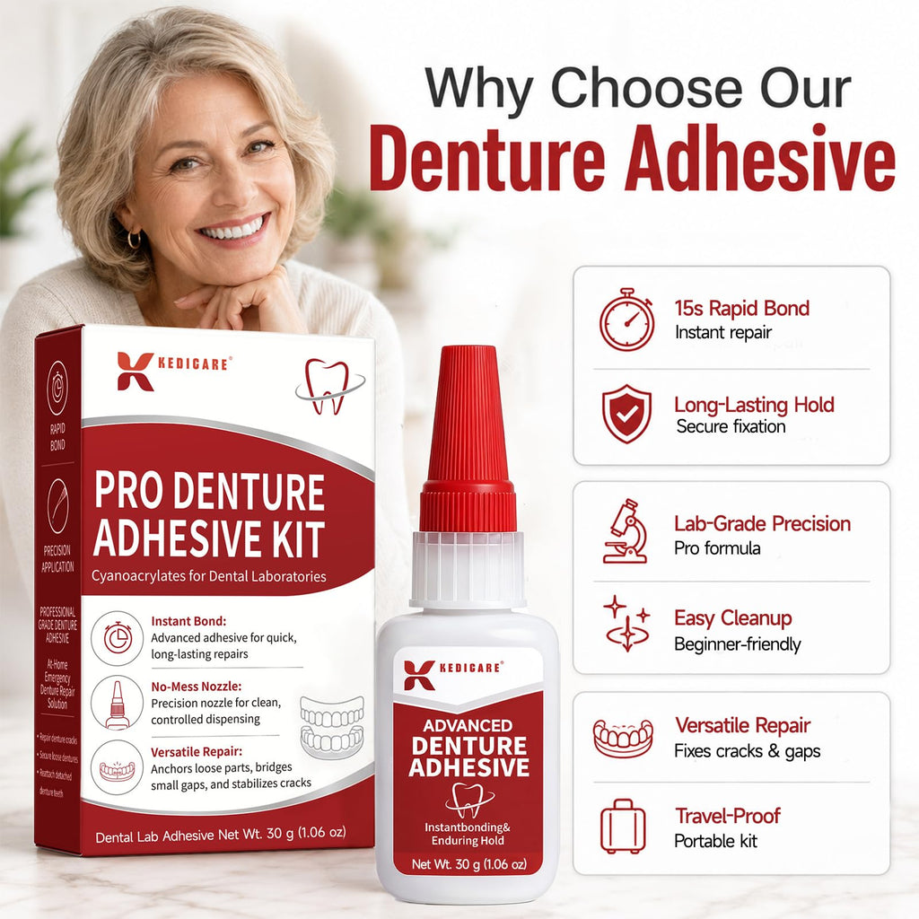 Fast-Setting Dental Bonding Glue Kit 1oz W94386